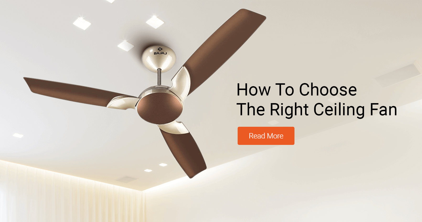 How To Choose The Right Ceiling Fan